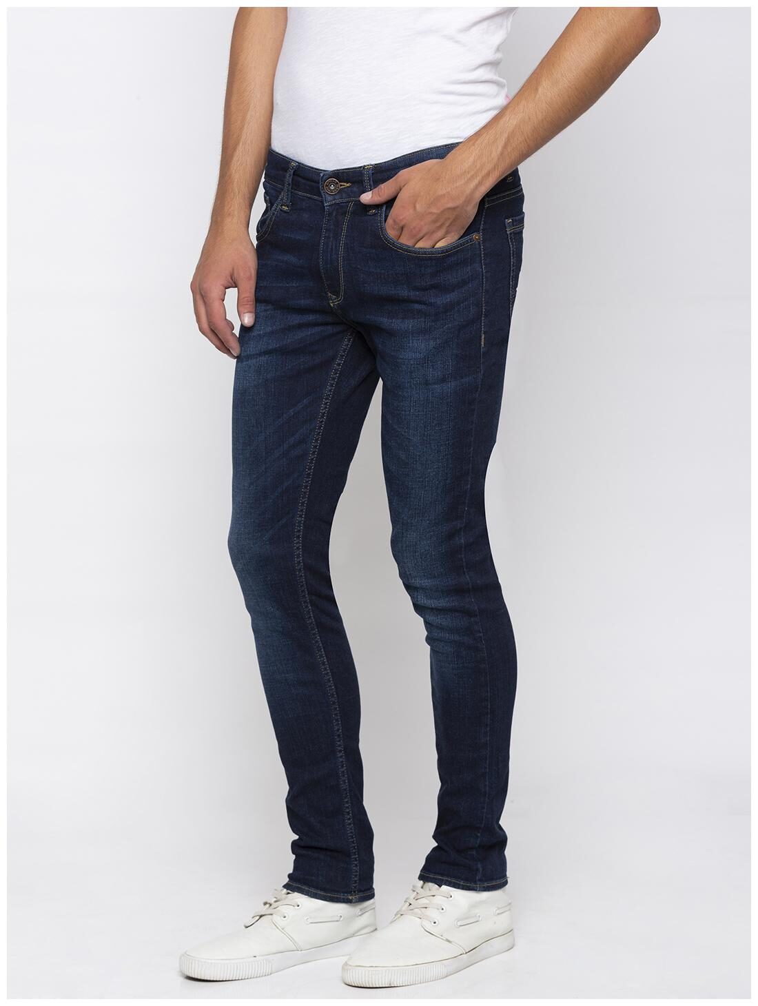

Spykar Men Blue Super Skinny Fit Jeans