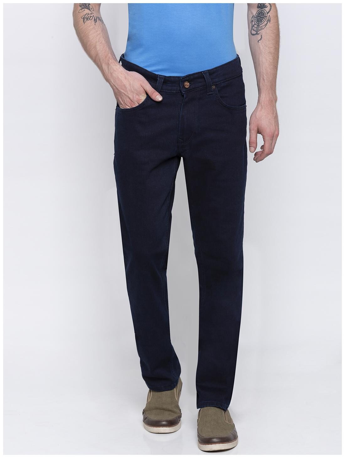 

Spykar Men Blue Regular Fit Jeans
