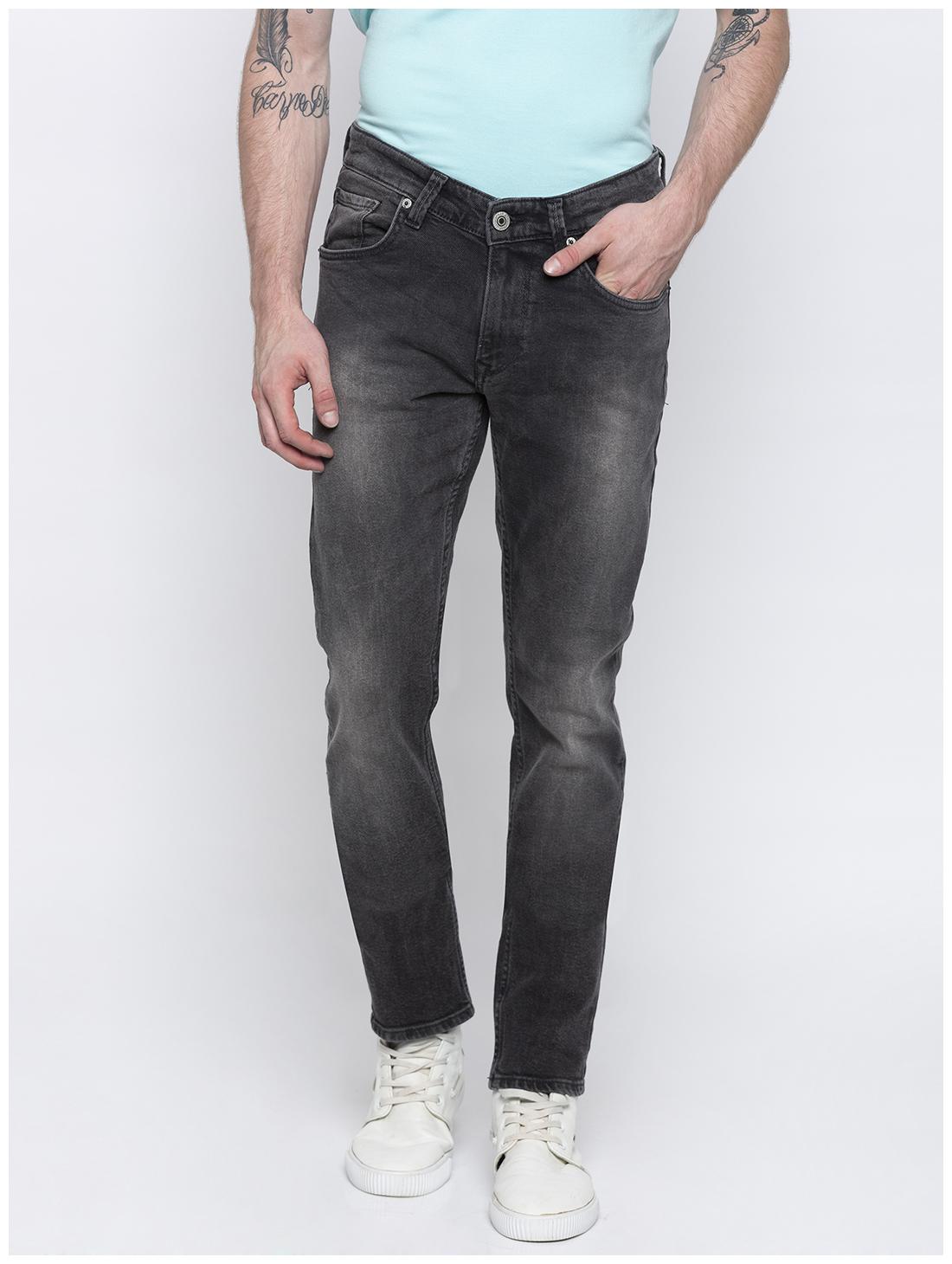 

Spykar Men Black Regular Fit Jeans