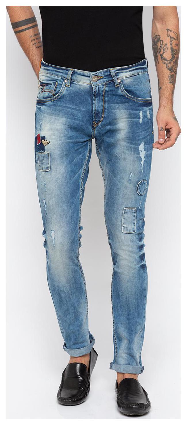 

Spykar Men Blue Skinny Fit Jeans