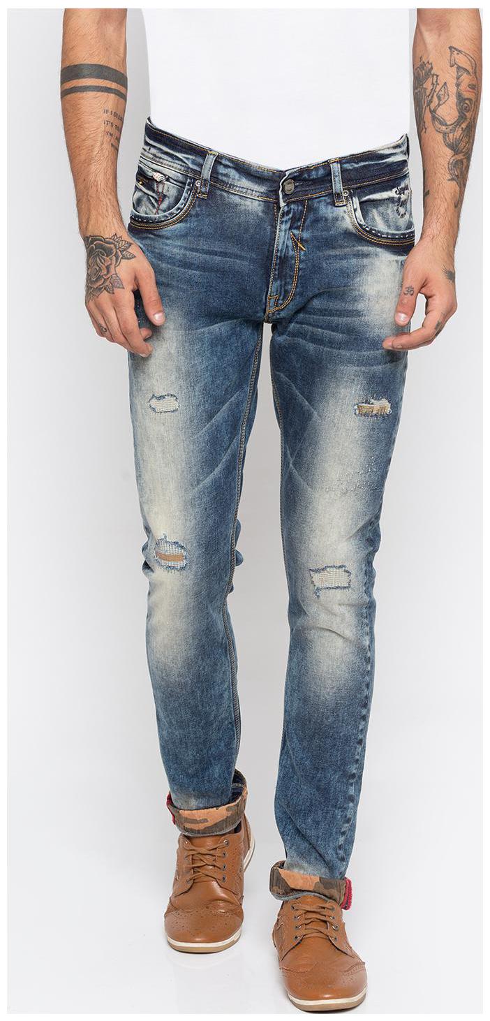 

Spykar Men Blue Skinny Fit Jeans
