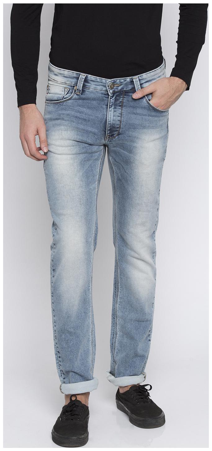 

Spykar Men Blue Straight Fit Jeans