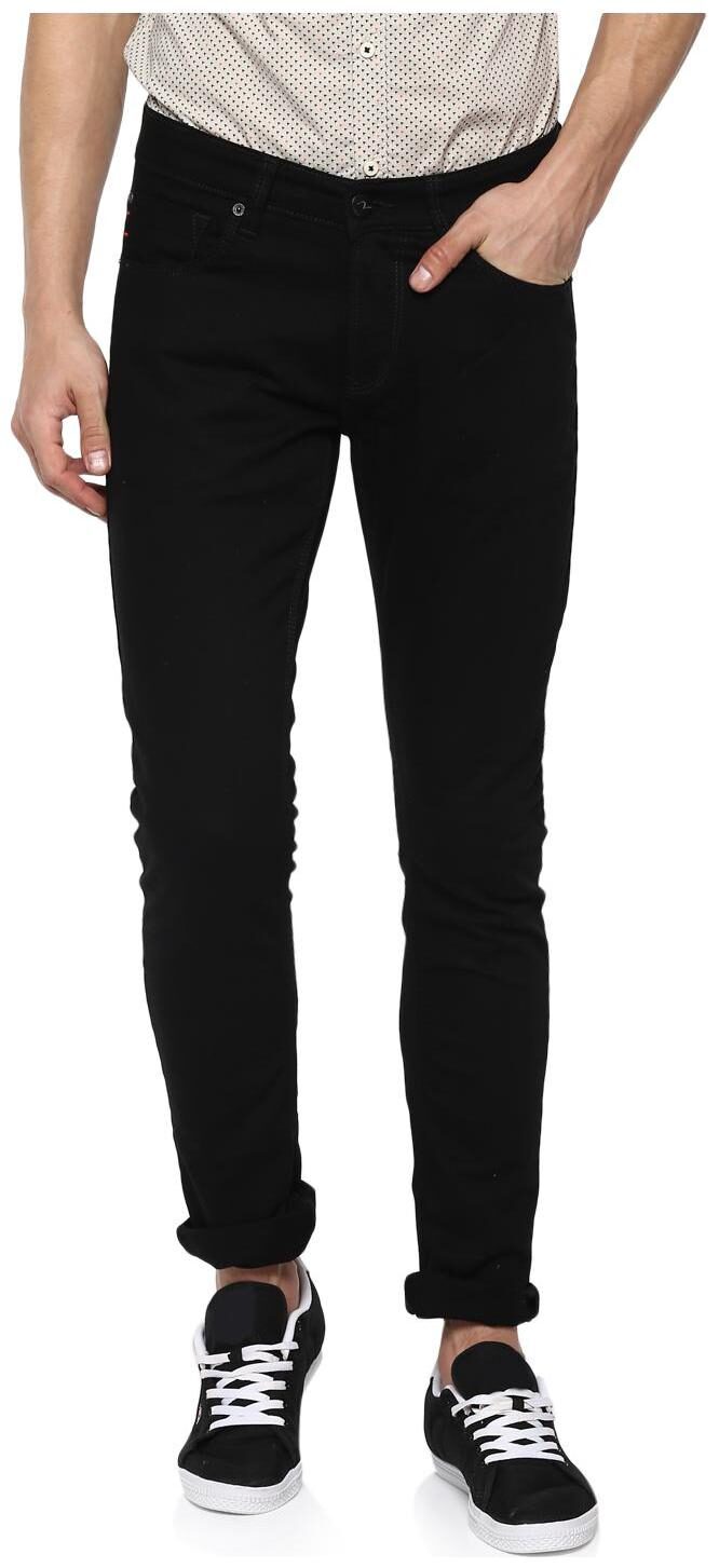 

Spykar Men Black Skinny Fit Jeans