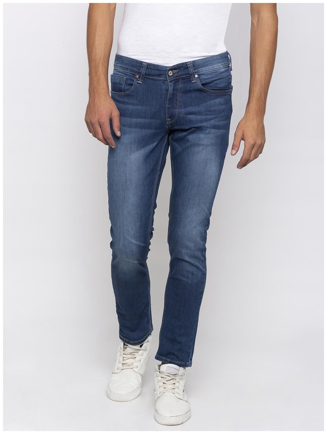 

Spykar Men Blue Super Skinny Fit Jeans