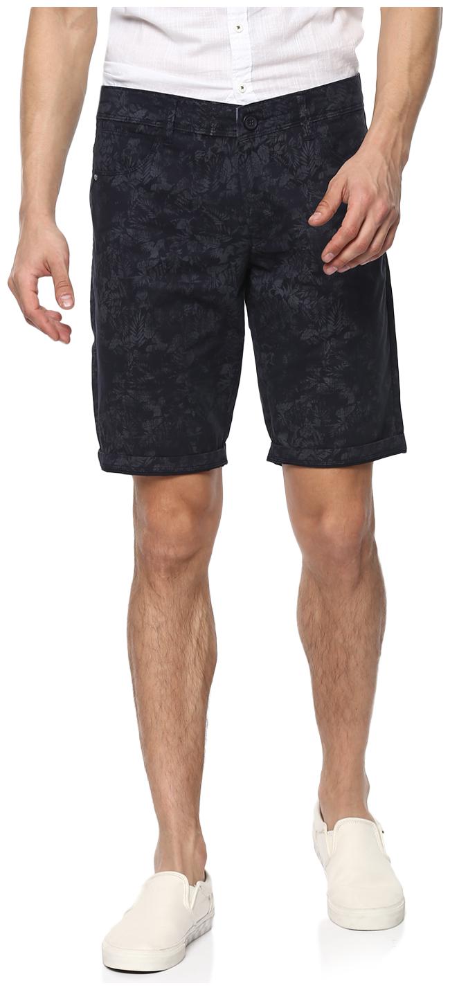 

Spykar Men Navy blue Printed Slim fit Chinos