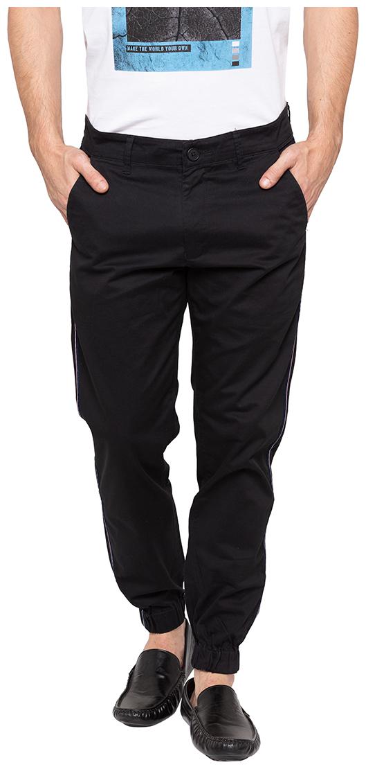 

Spykar Men Black Solid Slim fit Joggers