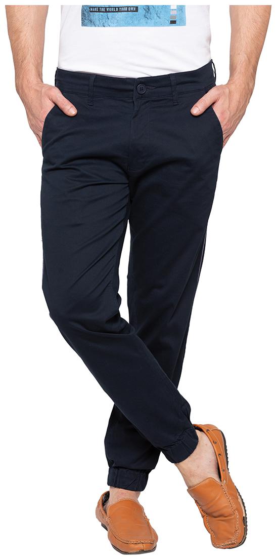 

Spykar Men Navy blue Solid Slim fit Joggers