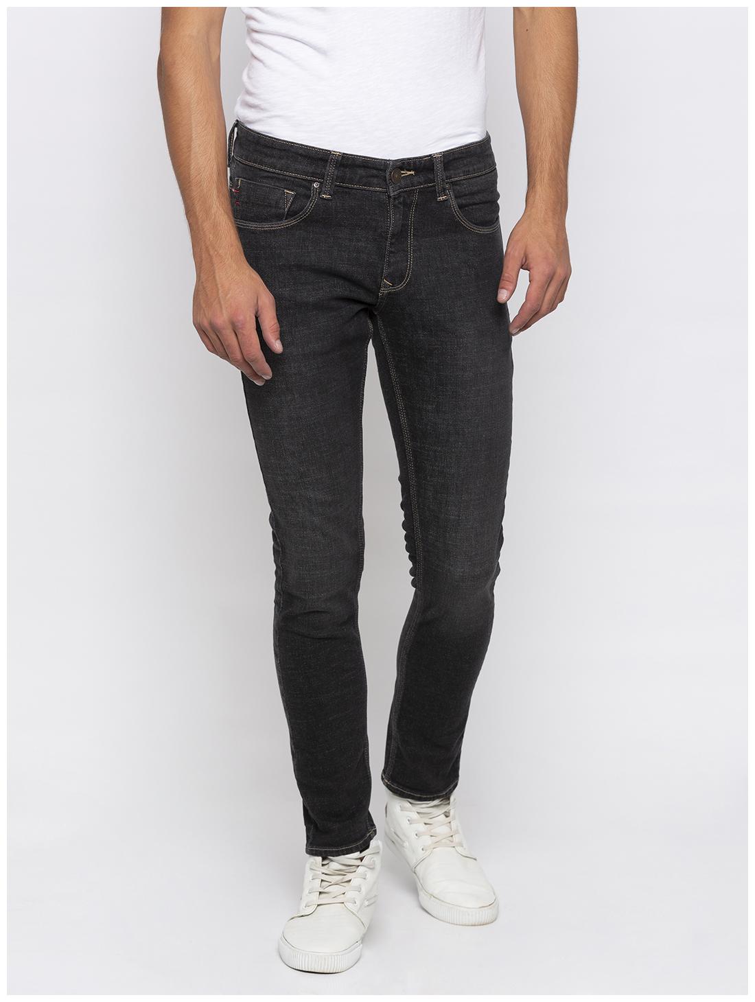 

Spykar Men Black Slim Fit Jeans