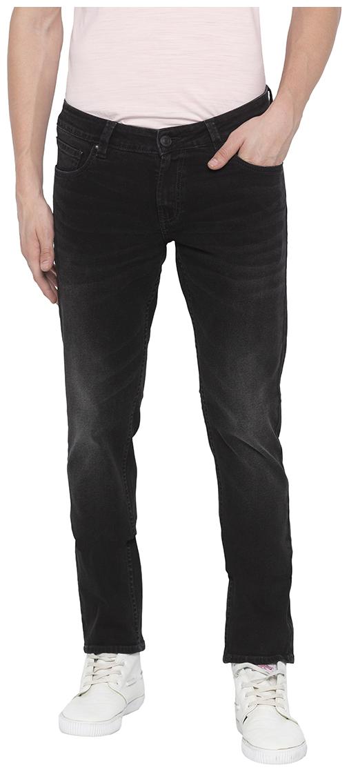 

Spykar Men Black Slim Fit Jeans