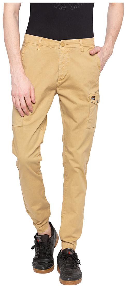 

Spykar Men Brown Solid Slim fit Joggers