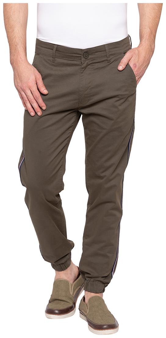 

Spykar Men Olive Solid Slim fit Joggers
