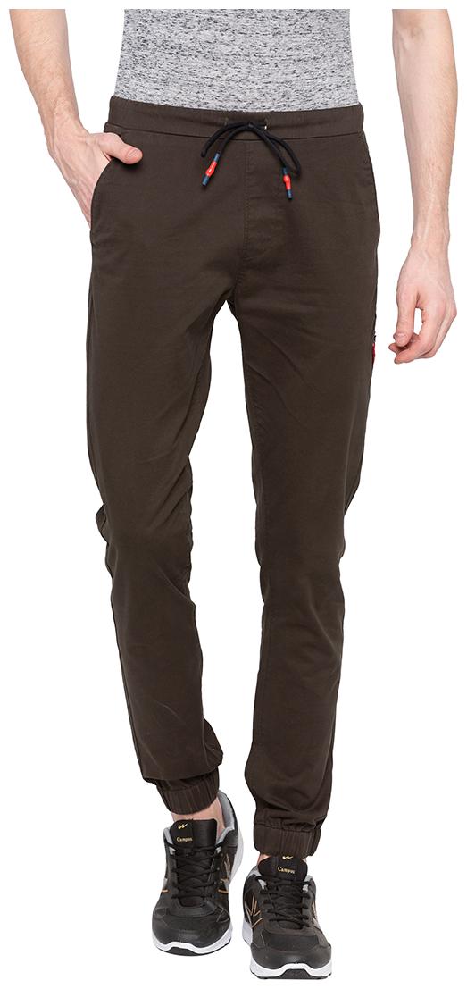 

Spykar Men Olive Solid Slim fit Joggers