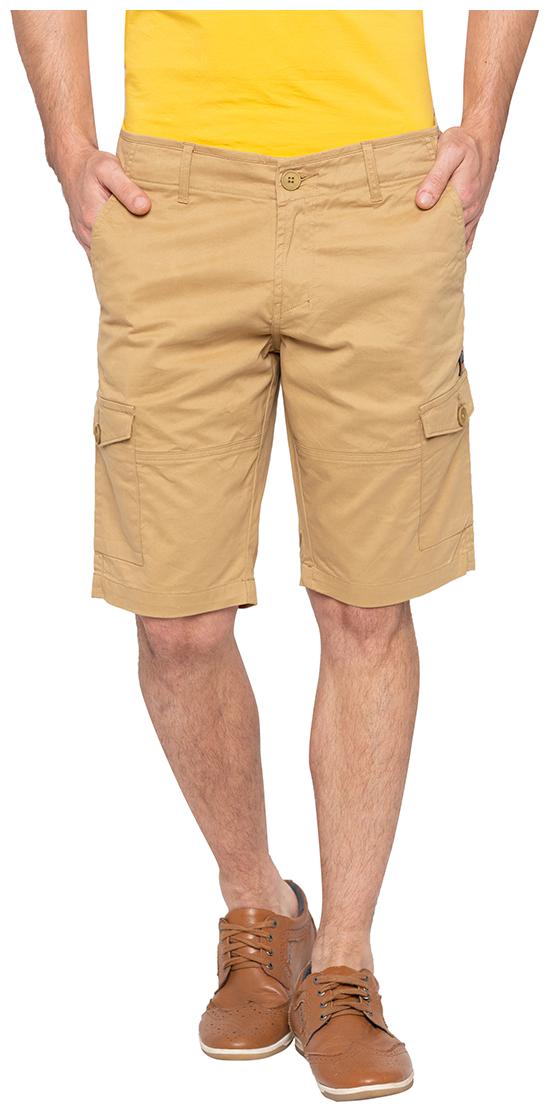 

Spykar Men Brown Slim Fit Regular Shorts