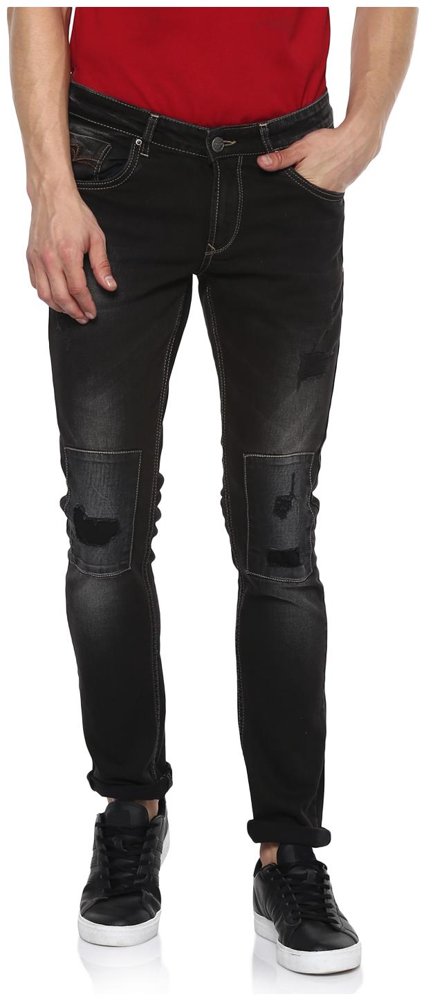 

Spykar Men Black Slim Fit Jeans
