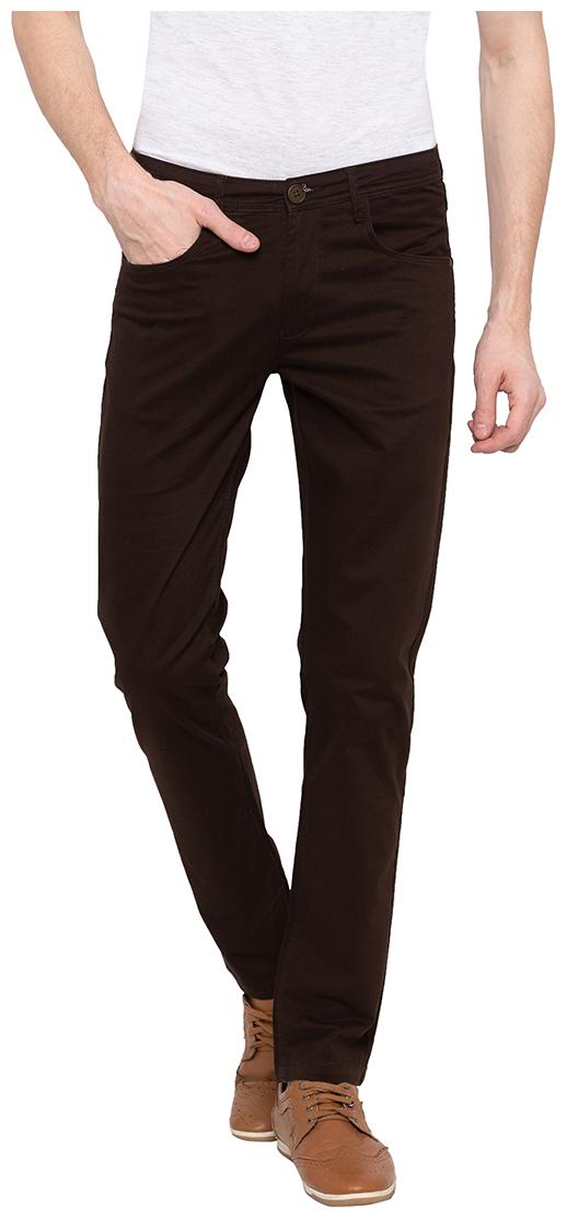 

Spykar Men Black Solid Slim fit Chinos