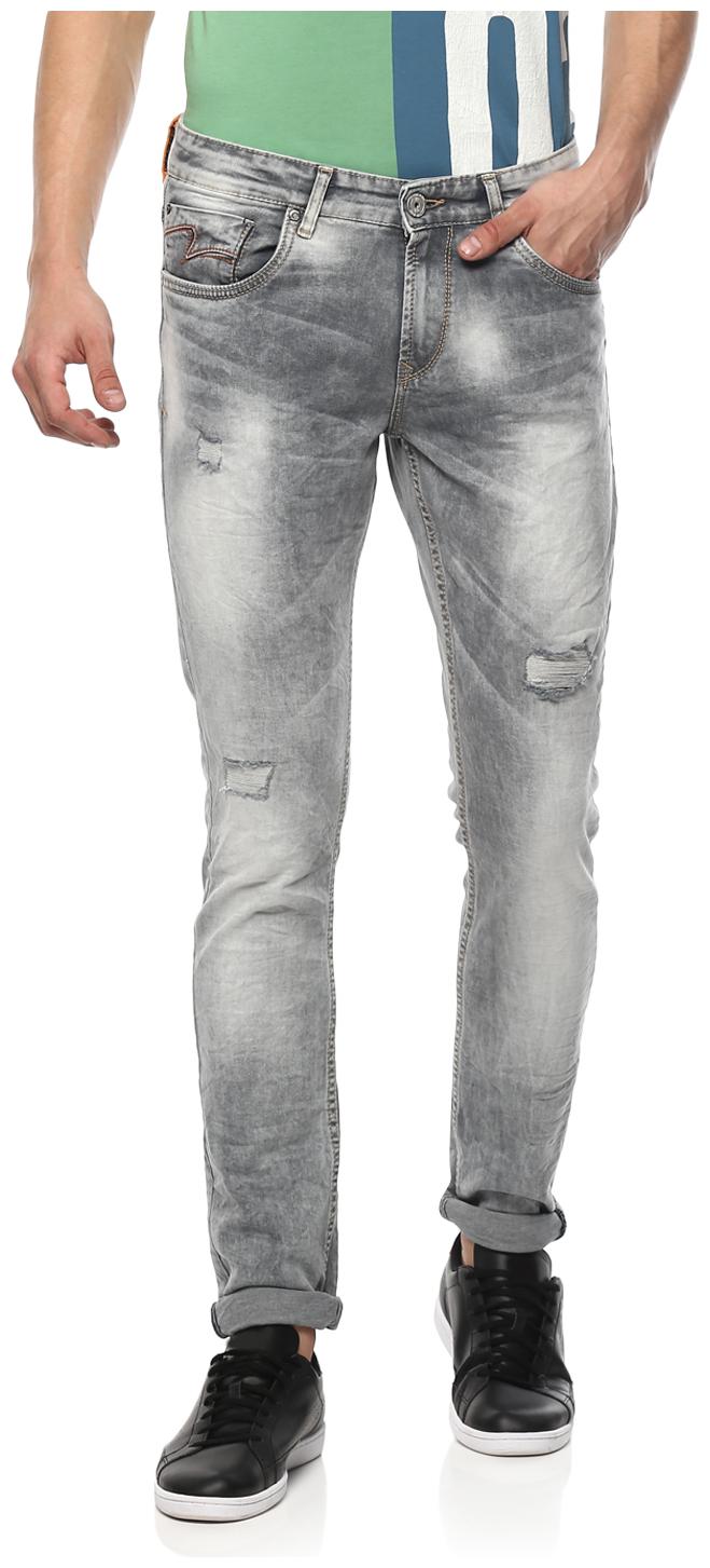

Spykar Men Grey Slim Fit Jeans