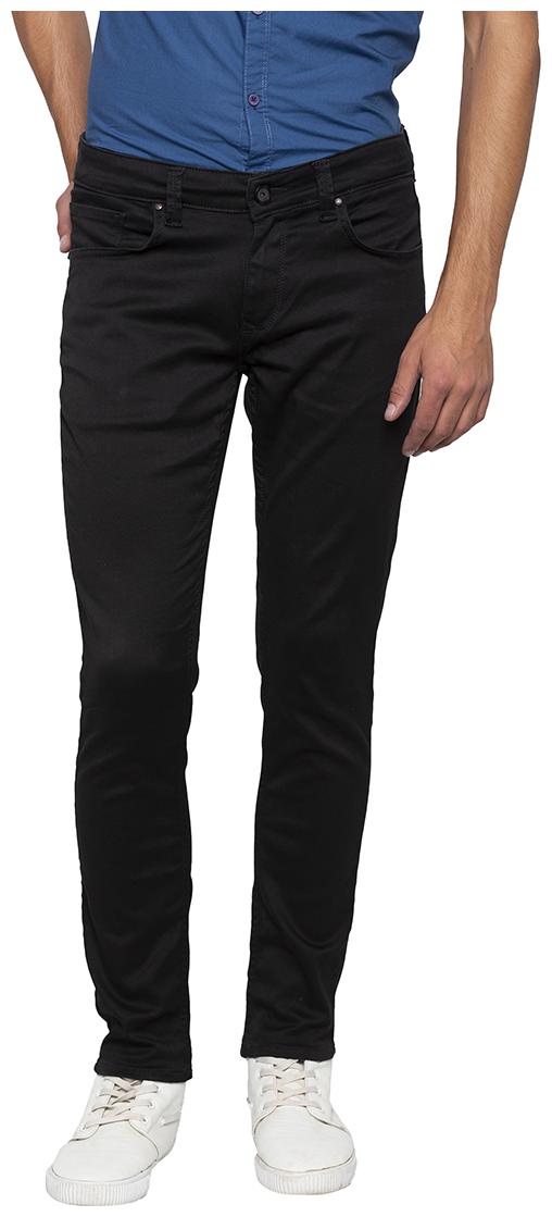 

Spykar Men Black Slim Fit Jeans