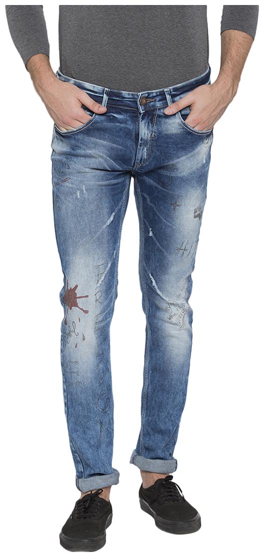 

Spykar Men Blue Skinny Fit Jeans