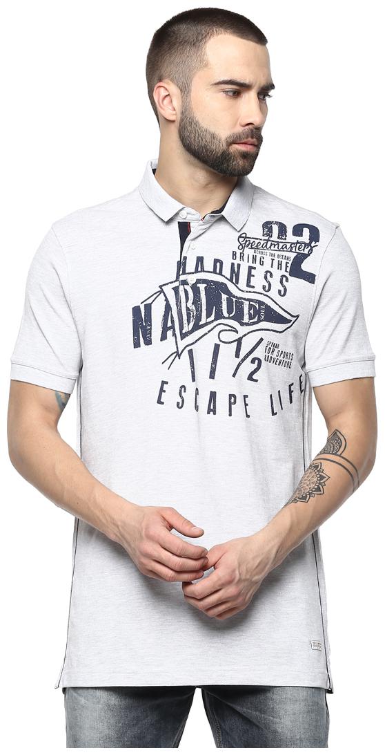 

Spykar Men s T-Shirt - Grey