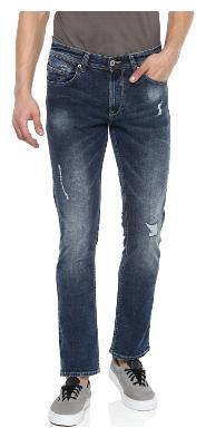 

Spykar Men Blue Tapered Fit Jeans