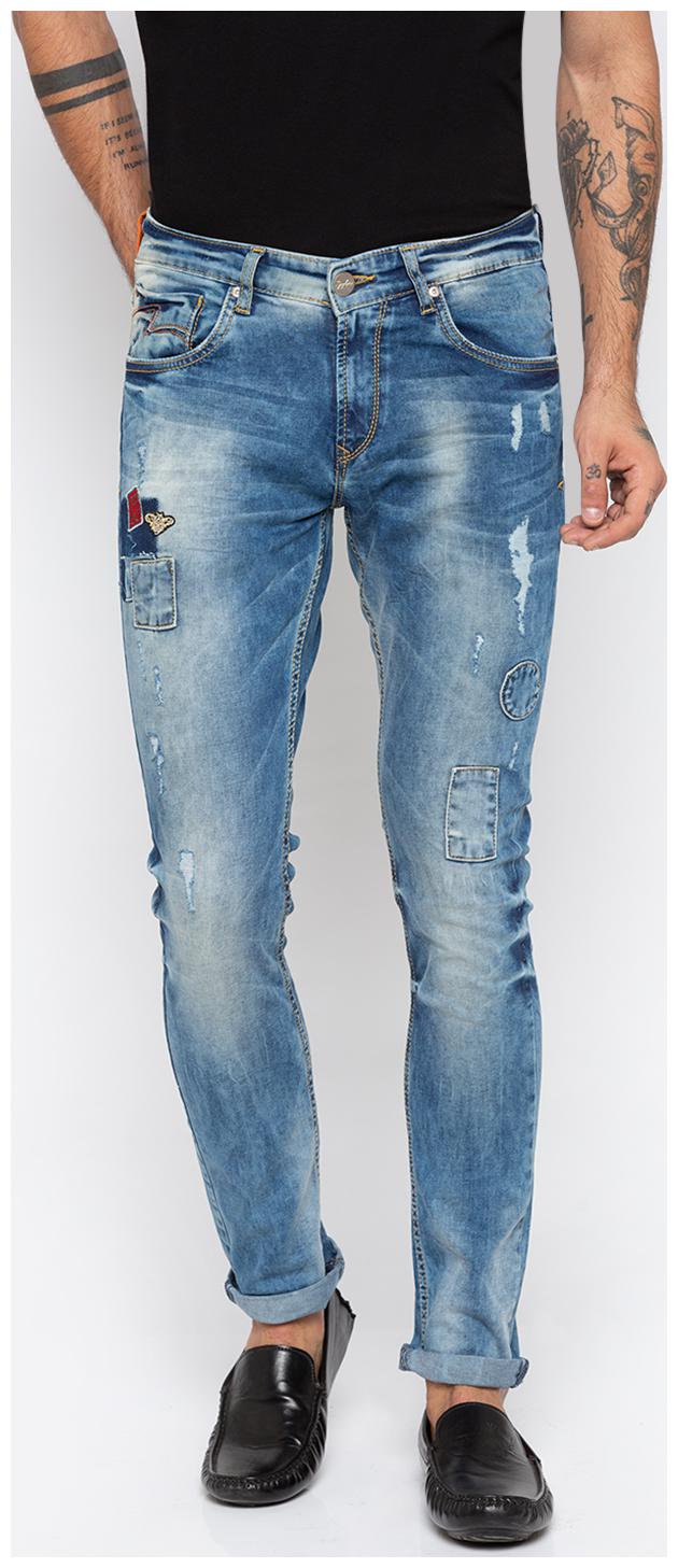 

Spykar Men Blue Skinny Fit Jeans