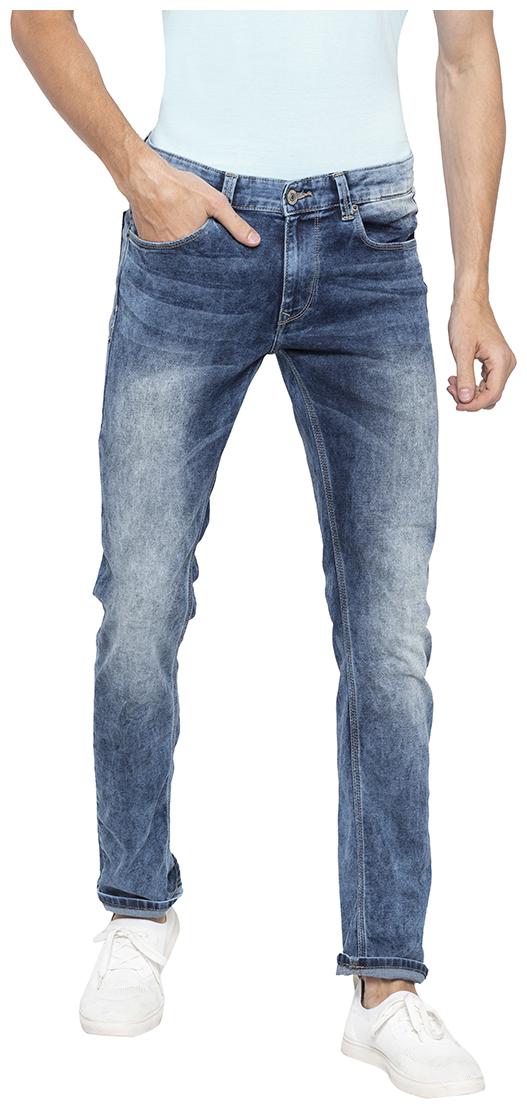 

Spykar Men Blue Tapered Fit Jeans