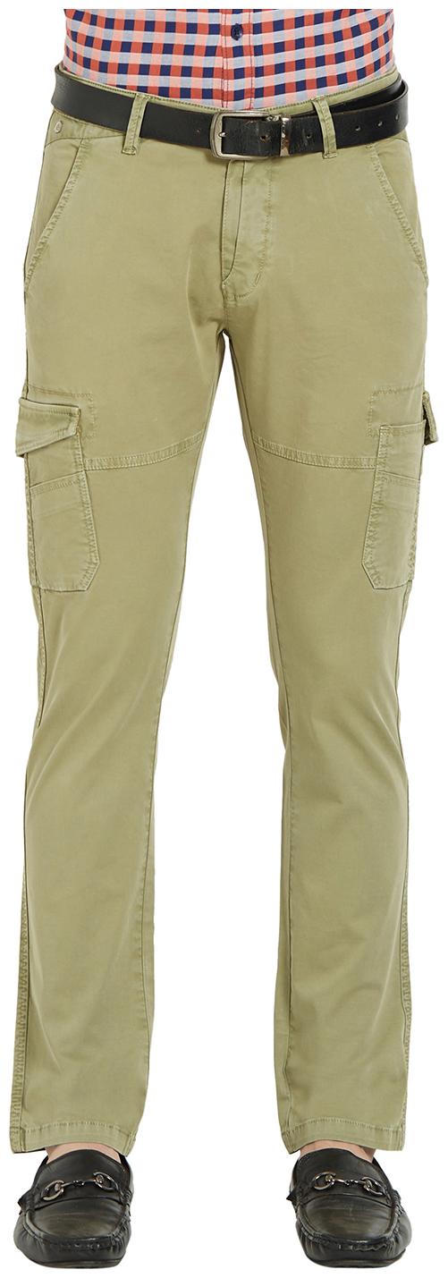 

Spykar Men Brown Solid Slim fit Regular trousers