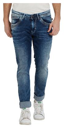 

Spykar Men Blue Regular Fit Jeans