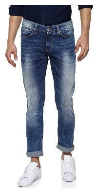 Spykar Men Blue Regular Fit Jeans