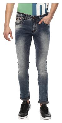 

Spykar Men Blue Skinny Fit Jeans