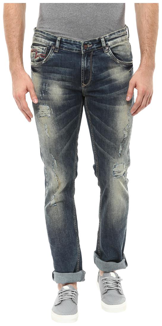 

Spykar Men Blue Regular Fit Jeans