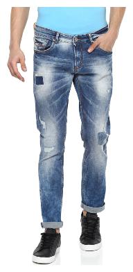 

Spykar Men Blue Skinny Fit Jeans
