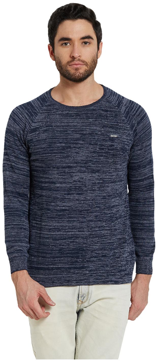 

Spykar Men Grey Slim fit Cotton Round neck T-Shirt - Pack Of 1