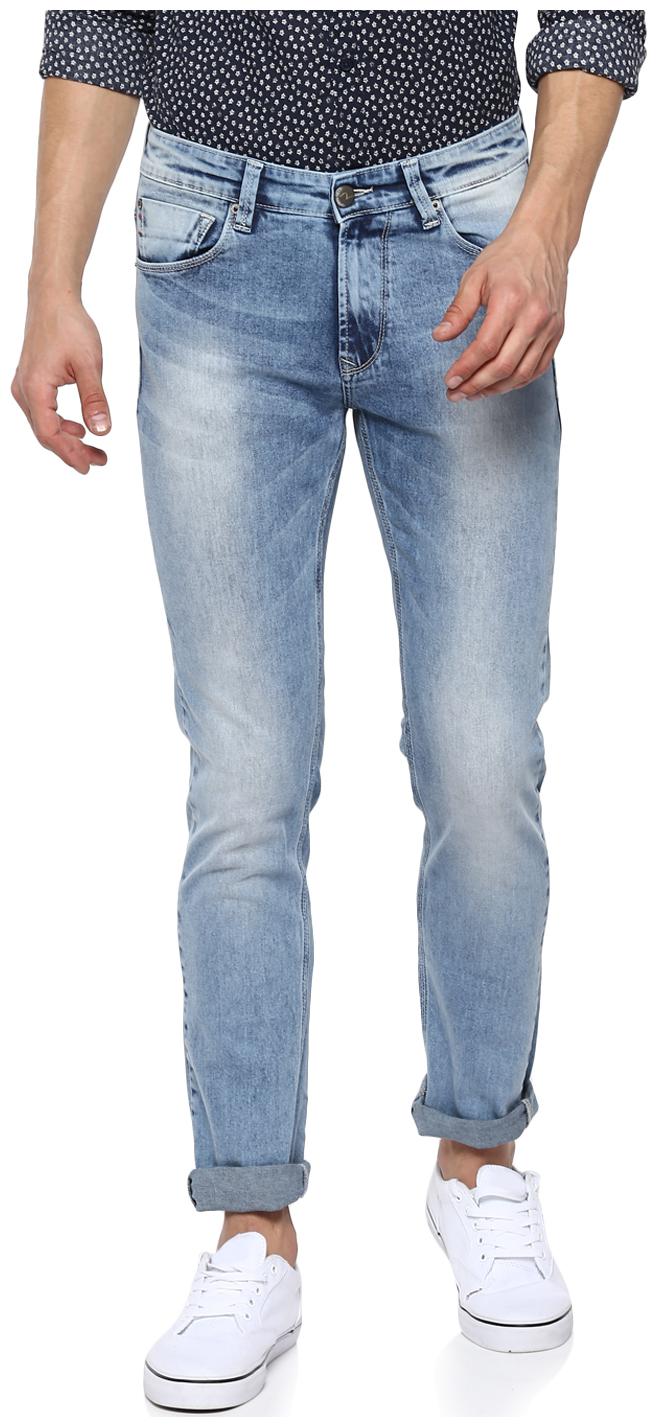 

Spykar Men Blue Tapered Fit Jeans