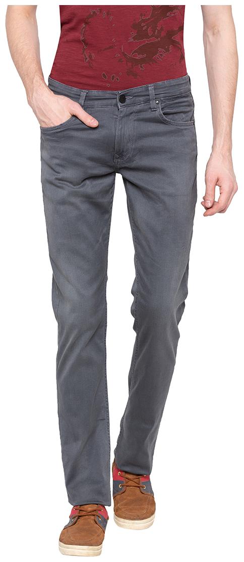 

Spykar Men Grey Tapered Fit Jeans