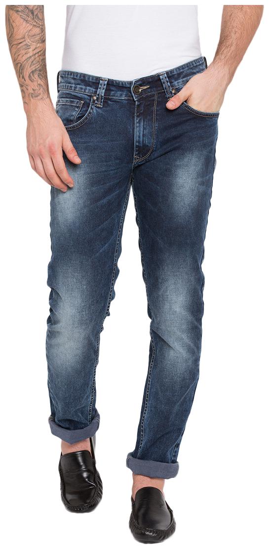 

Spykar Men Blue Tapered Fit Jeans