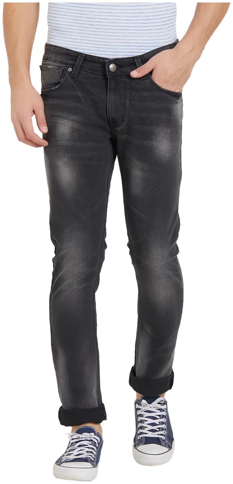

Spykar Men Black Skinny Fit Jeans