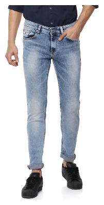 

Spykar Men Blue Skinny Fit Jeans