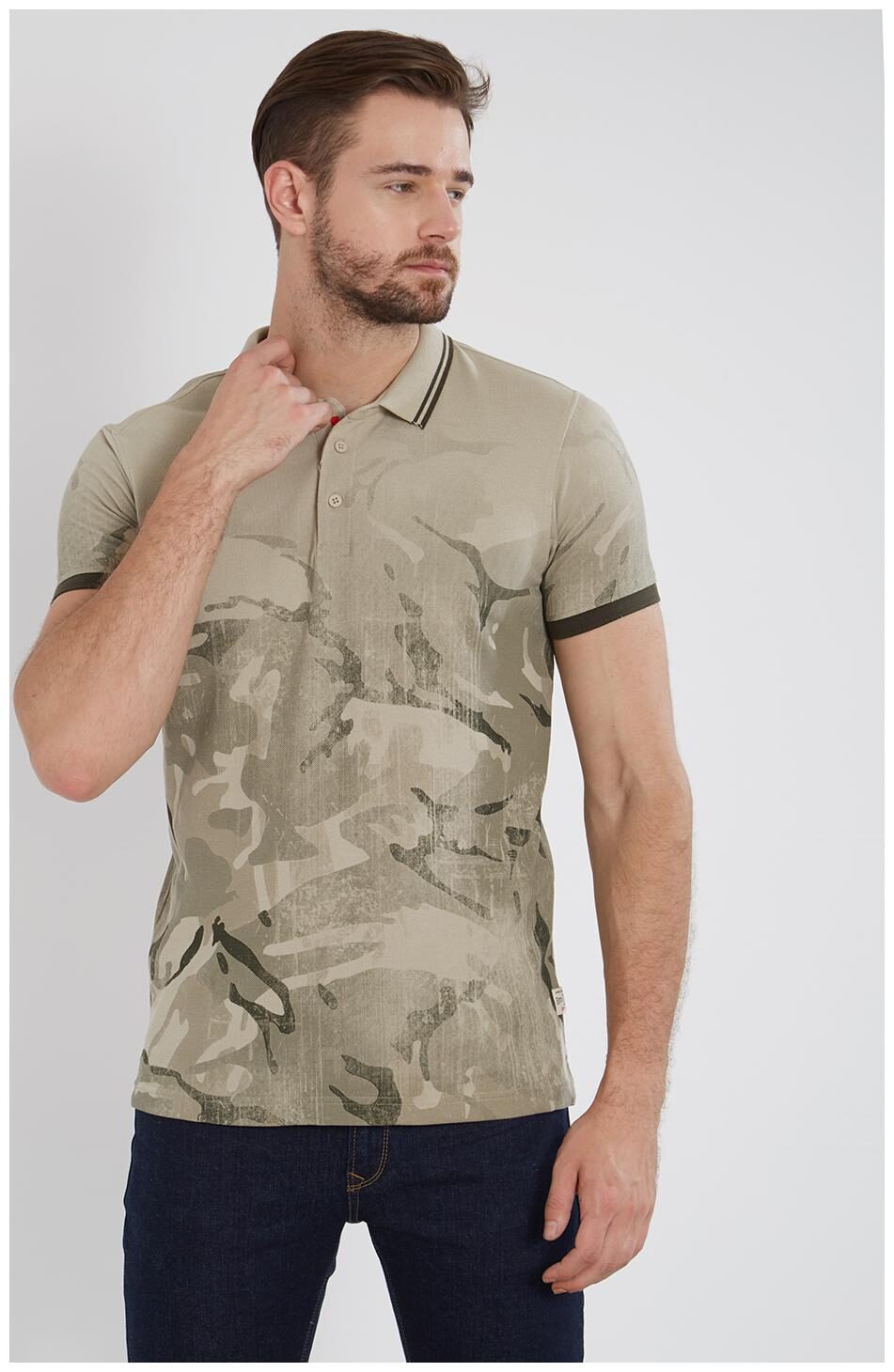 

Spykar Men Multi Slim fit Cotton Polo collar T-Shirt - Pack Of 1