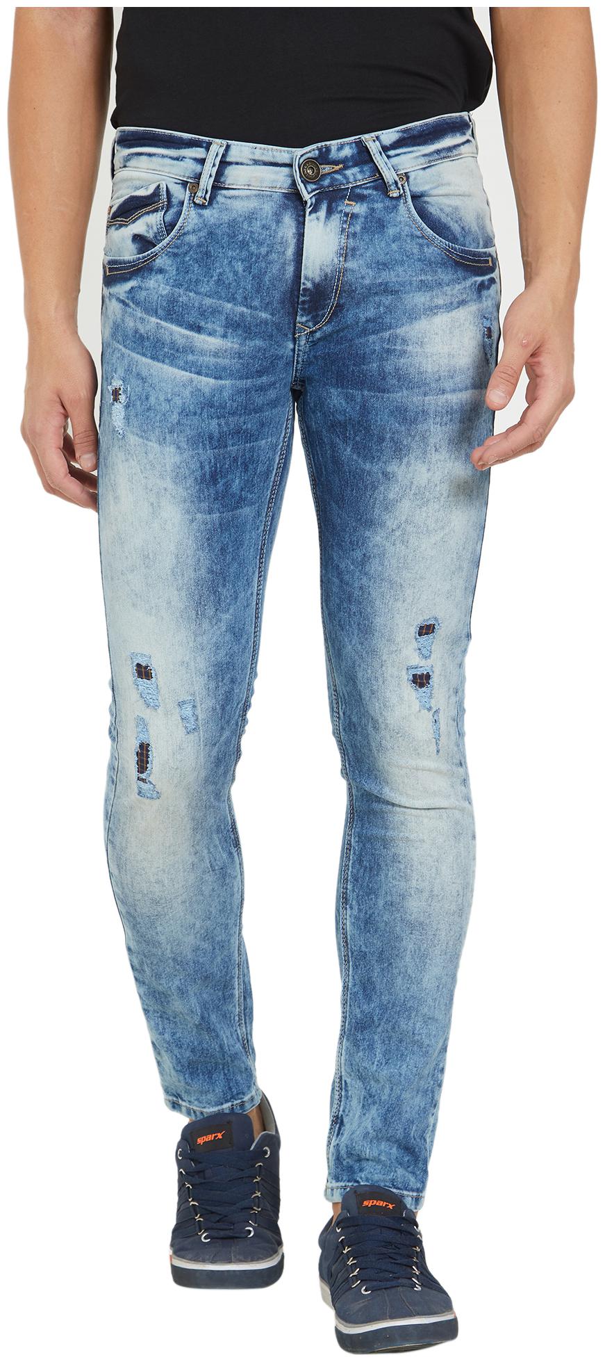 

Spykar Men Blue Skinny Fit Jeans