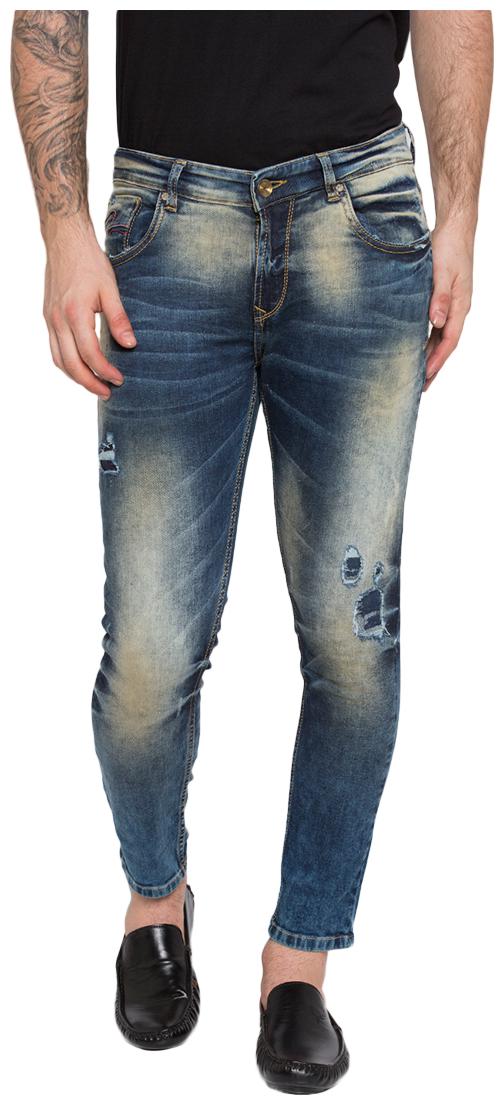 

Spykar Men Blue Tapered Fit Jeans