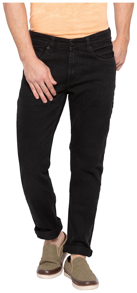 

Spykar Men Black Tapered Fit Jeans