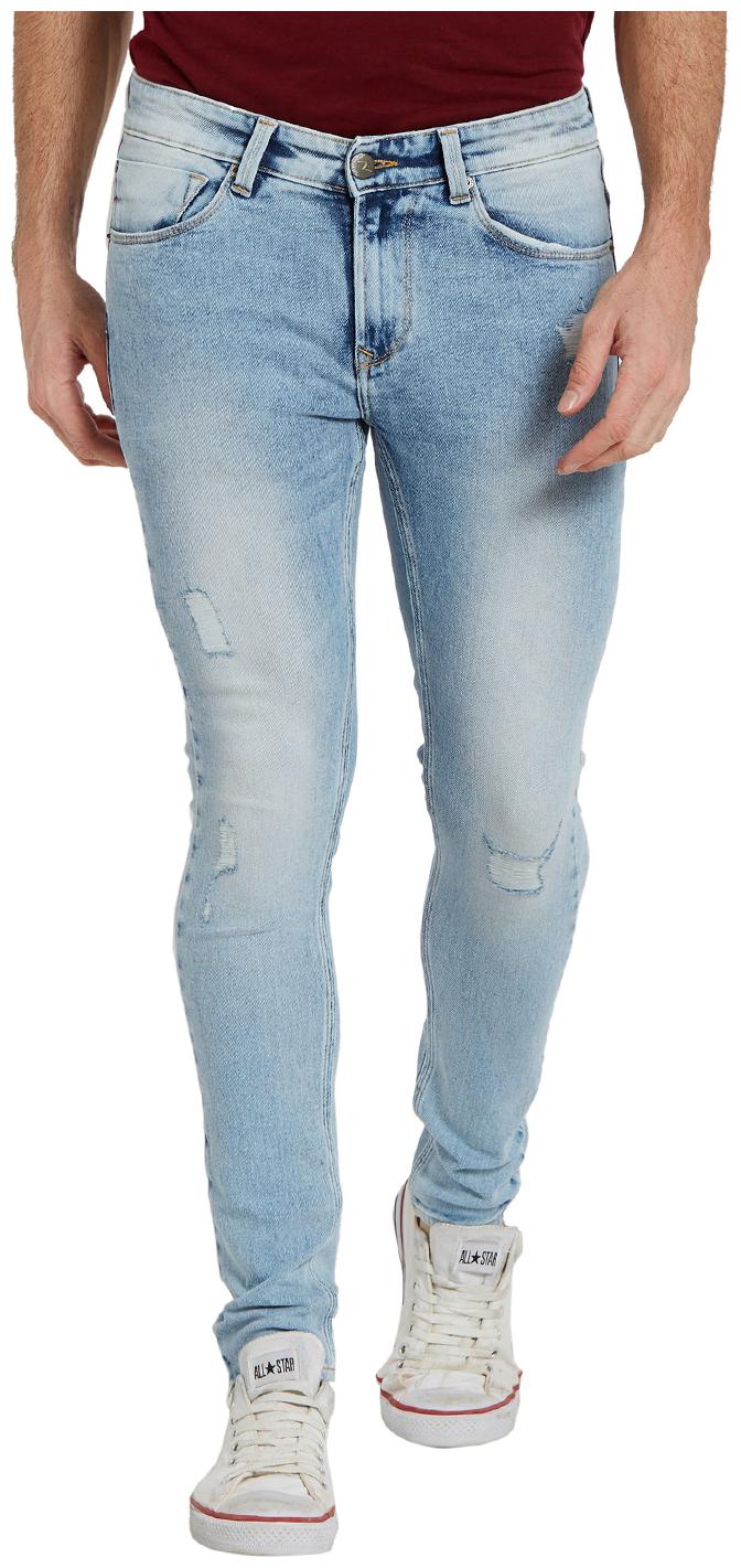 

Spykar Men Blue Super Skinny Fit Jeans