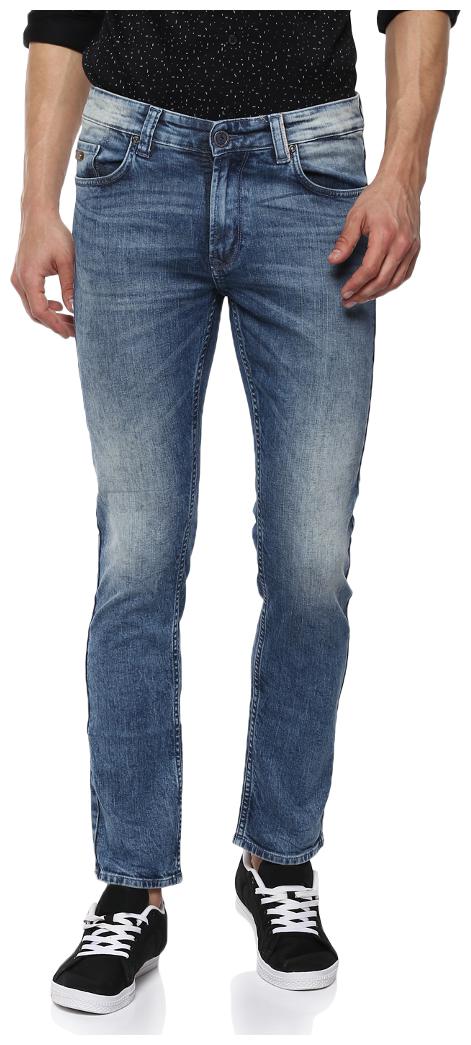 

Spykar Men Blue Tapered Fit Jeans