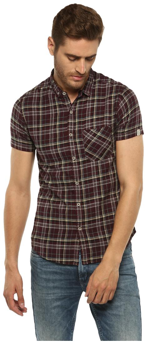 

Spykar Men Multi Plaid Slim Fit Casual Shirt