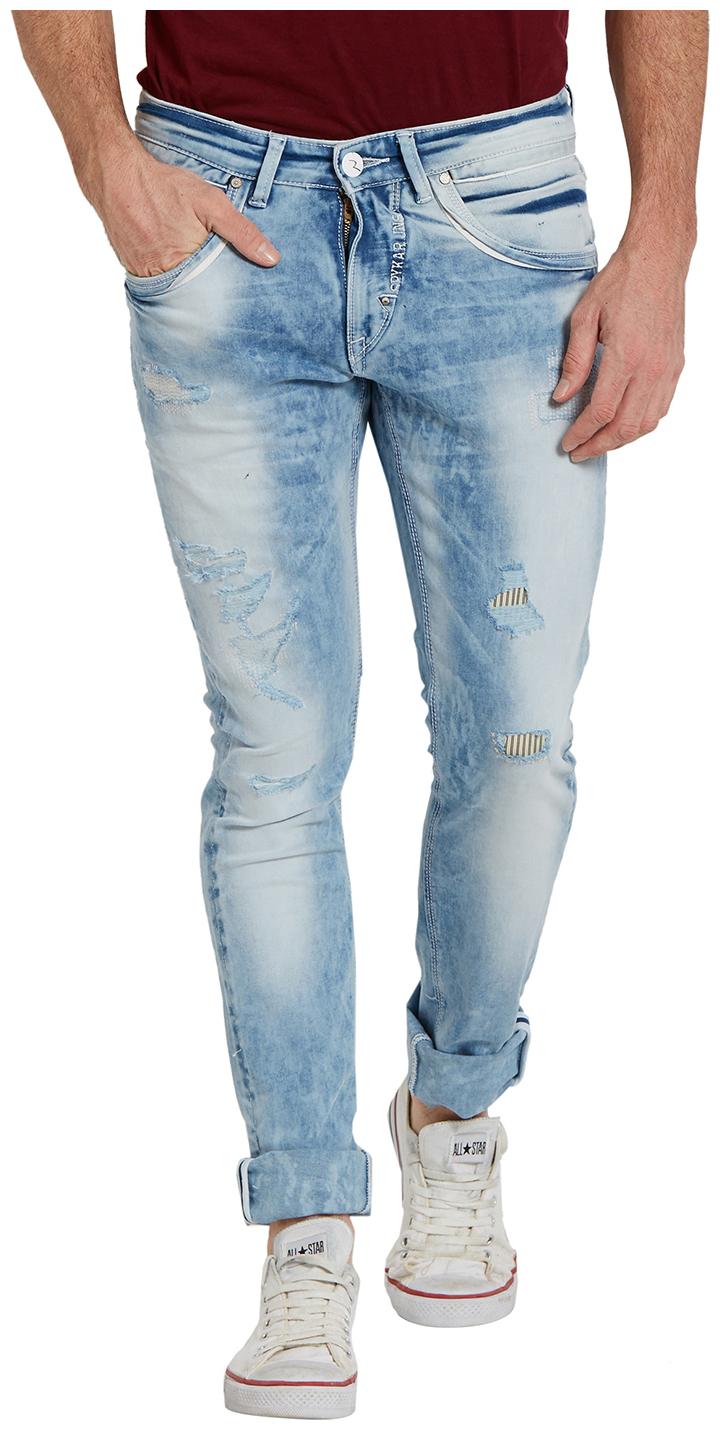

Spykar Men Blue Skinny Fit Jeans
