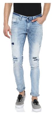 

Spykar Men Blue Skinny Fit Jeans
