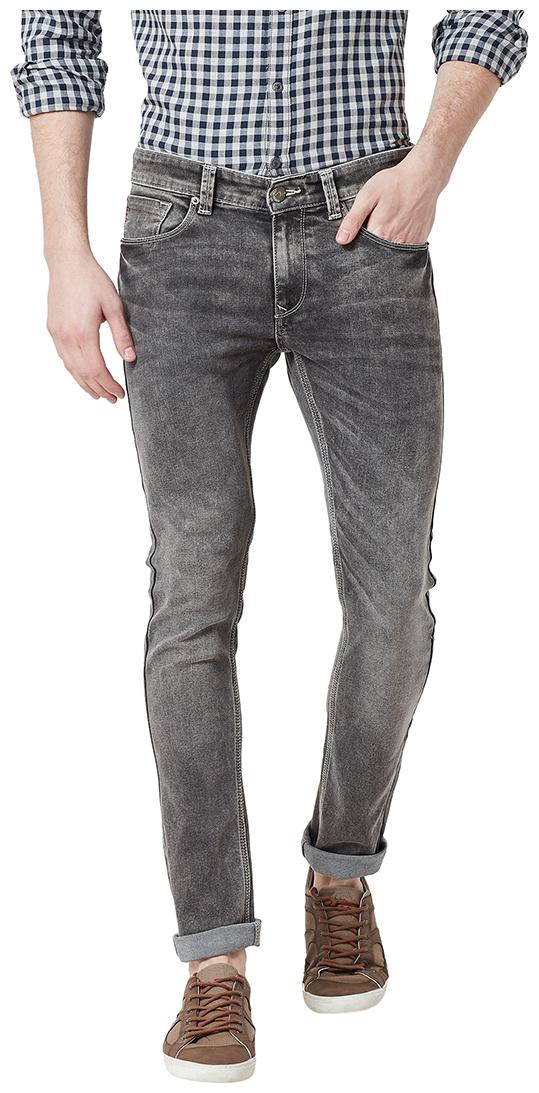 

Spykar Men Grey Skinny Fit Jeans