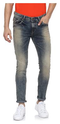 

Spykar Men Blue Skinny Fit Jeans