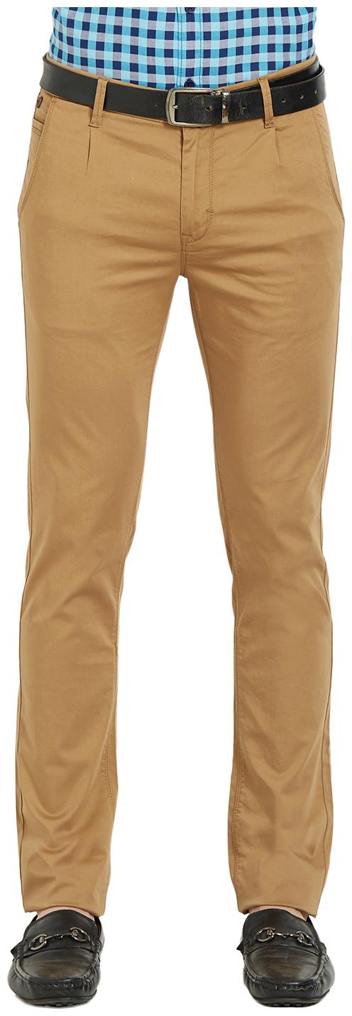

Spykar Men Beige Solid Slim fit Regular trousers